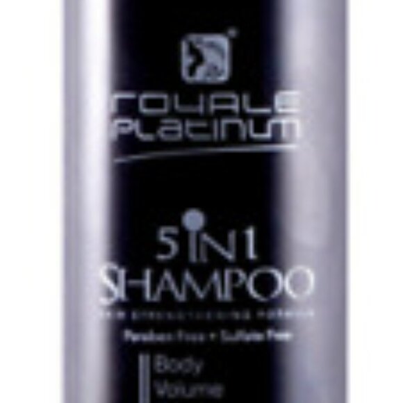 ROYALE PLATINUM 5 IN 1 SHAMPOO-ARGAN OIL-KERATIN-BIOTIN-6.77 oz/200ml-NEW-SEALED - Picture 4 of 4